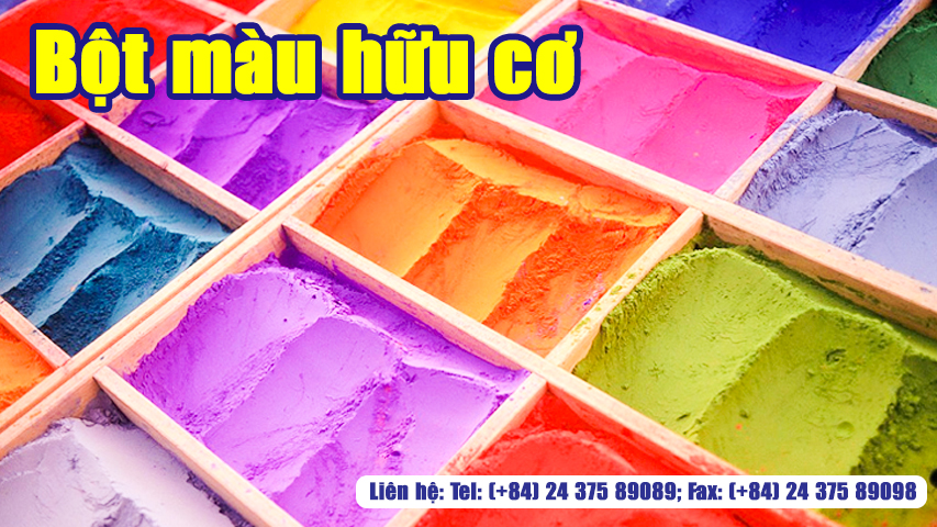 bột màu hữu cơ