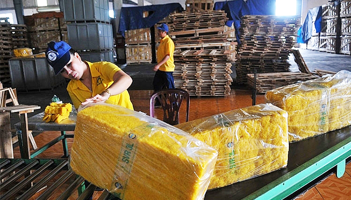 cao su xuất khẩu