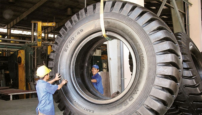 doanh nghiệp sản xuất săm lốp từ cao su 