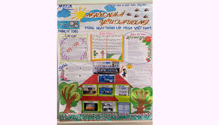 giải ba cuộc thi viết báo tường 