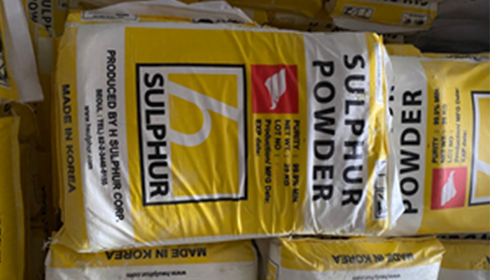 chất lưu hóa cao su - lưu huỳnh 