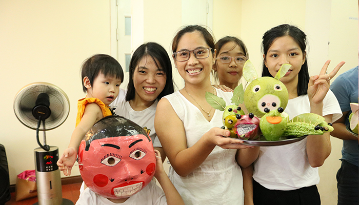 Mâm ngũ quả ngày Trung thu vui tết trung thu cùng gia đình mega