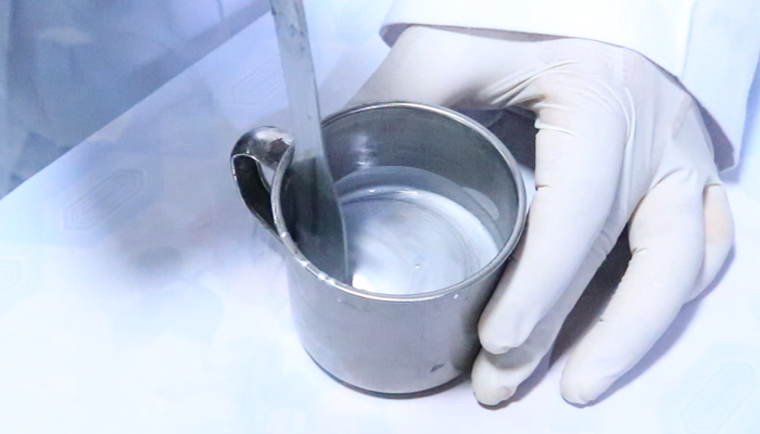 Mẫu sơn nhũ 1K Acrylic trên thép mạ kẽm 