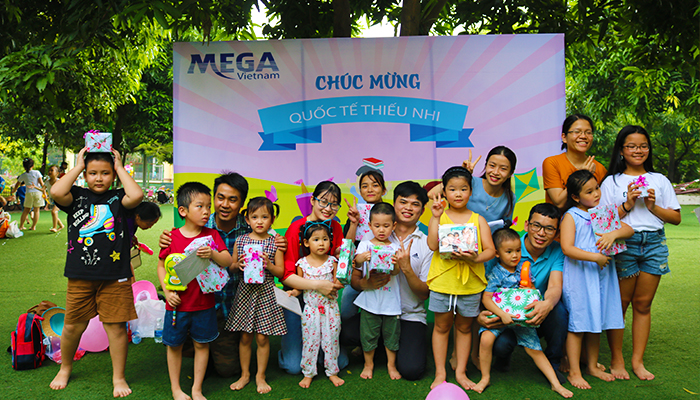 tết thiếu nhi tại mega